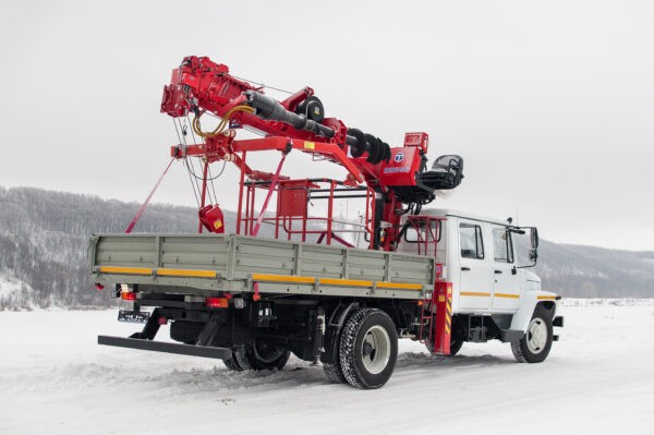 БКМ бурильно-крановая установка taurus 035 на шасси ГАЗ 33086 ЗЕМЛЯК С 2 РЯДНОЙ КАБИНОЙ - фото 8. БКМ бурильно-крановая установка taurus 035 на шасси ГАЗ 33086 ЗЕМЛЯК С 2 РЯДНОЙ КАБИНОЙ - фото 8.