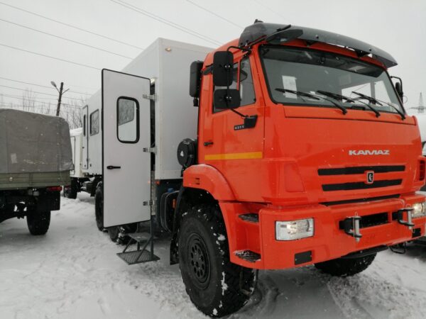 Вахтовый автобус 28 мест на шасси камаз 43118 - фото 13. Вахтовый автобус 28 мест на шасси камаз 43118 - фото 13.