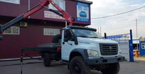 Садко Некст C41A23 С КМУ FASSI F95 борт удлиненный - фото 1. Садко Некст C41A23 С КМУ FASSI F95 борт удлиненный - фото 1.