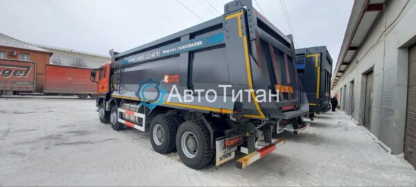 HOWO Самосвал 8х4 TX 29 м3 U образный (скошенный) - фото 4. HOWO Самосвал 8х4 TX 29 м3 U образный (скошенный) - фото 4.