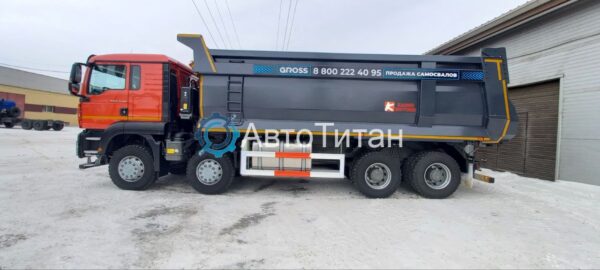 HOWO Самосвал 8х4 TX 29 м3 U образный (скошенный) - фото 3. HOWO Самосвал 8х4 TX 29 м3 U образный (скошенный) - фото 3.