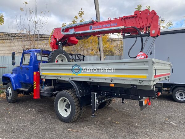 БКМ Бурильно крановый автомобиль TAURUS 035 на шасси ГАЗ Земляк 33086 - фото 2.