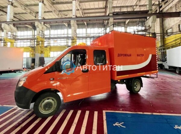 Автомобиль дорожный мастер на шасси Газель Некст A22R32 дизель - фото 1.
